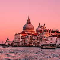 Buy canvas prints of Venice in twilight  by David Martin