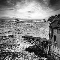 Buy canvas prints of Old Life boat station by David Martin