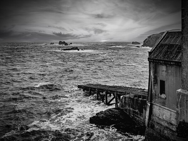 The Old Lifeboat Station Picture Board by David Martin
