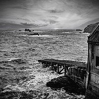 Buy canvas prints of The Old Lifeboat Station by David Martin