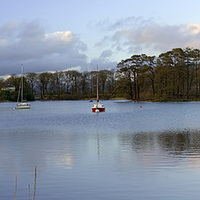 Buy canvas prints of Panoramic Lake Coniston by Steven Plowman