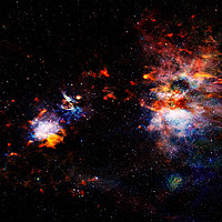 Buy canvas prints of Sleeping Man Nebula by Hugh Fathers