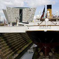 Buy canvas prints of SS Nomadic Tender to the Titanic restored to its f by Michael Harper