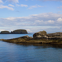 Buy canvas prints of Rocks off the Irish Coast  by Michael Harper