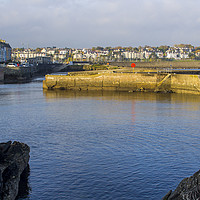 Buy canvas prints of The old Long Hole natural harbour in Bangor County by Michael Harper