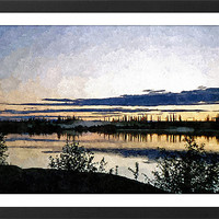 Buy canvas prints of Alaska oil painting by Larry Stolle