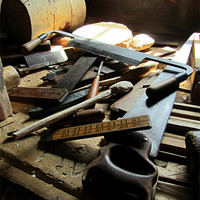 Buy canvas prints of A Carpenter’s Tools (2) by Mark Sellers