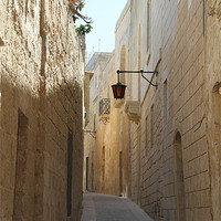 Buy canvas prints of Mdina Passage (Colour) by Sean Foreman