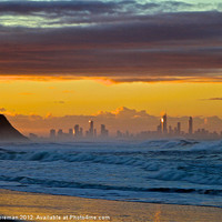 Buy canvas prints of Surfer's Paradise by Sean Foreman