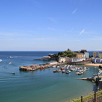 Buy canvas prints of Tenby Harbour by Sean Foreman