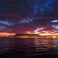 Buy canvas prints of Malaga Sunset by Sean Foreman