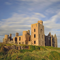 Buy canvas prints of  Slains Castle Aberdeenshire by Eric Watson