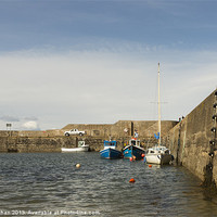 Buy canvas prints of Portsoy Harbour Photo by Bill Buchan