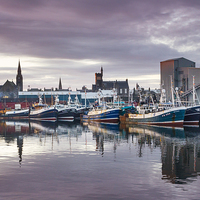 Buy canvas prints of  Fraserburgh Late Afternoon by Bill Buchan