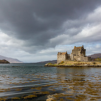 Buy canvas prints of Clouds Over Eilean Donan by Bill Buchan
