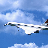 Buy canvas prints of Concorde by david harding