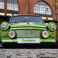 Buy canvas prints of Poland Wroclaw Trabant by david harding