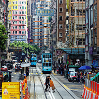 Buy canvas prints of Hong Kong by david harding
