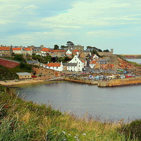 Buy canvas prints of Coastal Crail by Laura McGlinn Photog