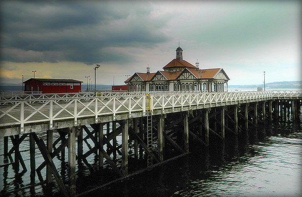 Dunoon Pier Picture Board by Laura McGlinn Photog
