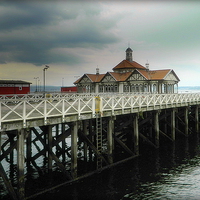 Buy canvas prints of Dunoon Pier by Laura McGlinn Photog