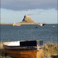 Buy canvas prints of  Storm at the Farne by Laura McGlinn Photog