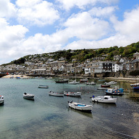 Buy canvas prints of  Mousehole Harbour by Laura McGlinn Photog
