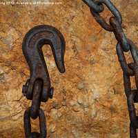 Buy canvas prints of Rusty Chain by Doug Long