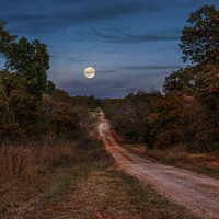 Buy canvas prints of Country Road by Doug Long