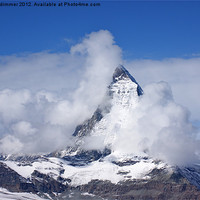 Buy canvas prints of The Matterhorn by Gordon Dimmer