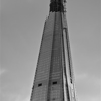 Buy canvas prints of The Shard London photo 2 by Gordon Dimmer
