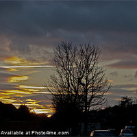 Buy canvas prints of Bournemouth urban sunset by Gordon Dimmer