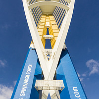 Buy canvas prints of The Iconic Spinnaker Tower by Gordon Dimmer