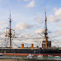 Buy canvas prints of HMS Warrior  by Gordon Dimmer