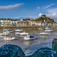 Buy canvas prints of Ilfracombe Harbour at Low Tide by Gordon Dimmer