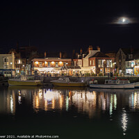 Buy canvas prints of Weymouth Harbour the New Rooms by Paul Brewer