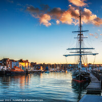 Buy canvas prints of TS Royalist Weymouth by Paul Brewer