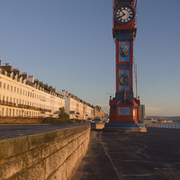Buy canvas prints of Weymouth Clock by Paul Brewer