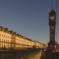 Buy canvas prints of Weymouth Clock by Paul Brewer