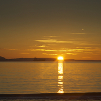 Buy canvas prints of Sunrise Over Weymouth by Paul Brewer
