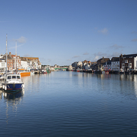 Buy canvas prints of  Weymouth Harbour early Morning by Paul Brewer