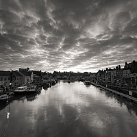 Buy canvas prints of Weymouth in monotone by Paul Brewer