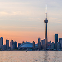 Buy canvas prints of Toronto CN Tower by Paul Brewer