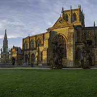 Buy canvas prints of Sherborne Abbey by Paul Brewer