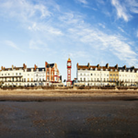 Buy canvas prints of Weymouth Seafront in Summer by Paul Brewer