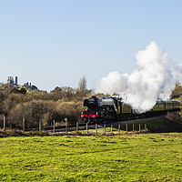 Buy canvas prints of Flying Scotsman by Paul Brewer