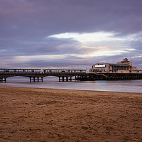 Buy canvas prints of Bournemouth Pier Winter by Paul Brewer