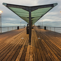 Buy canvas prints of Bournemouth Pier in Winter by Paul Brewer