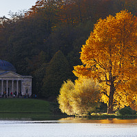 Buy canvas prints of Stourhead Wiltshire by Paul Brewer