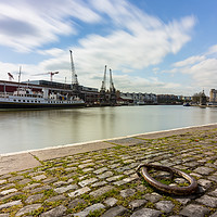 Buy canvas prints of The M Shed and Bristol Inner Harbour by Paul Brewer